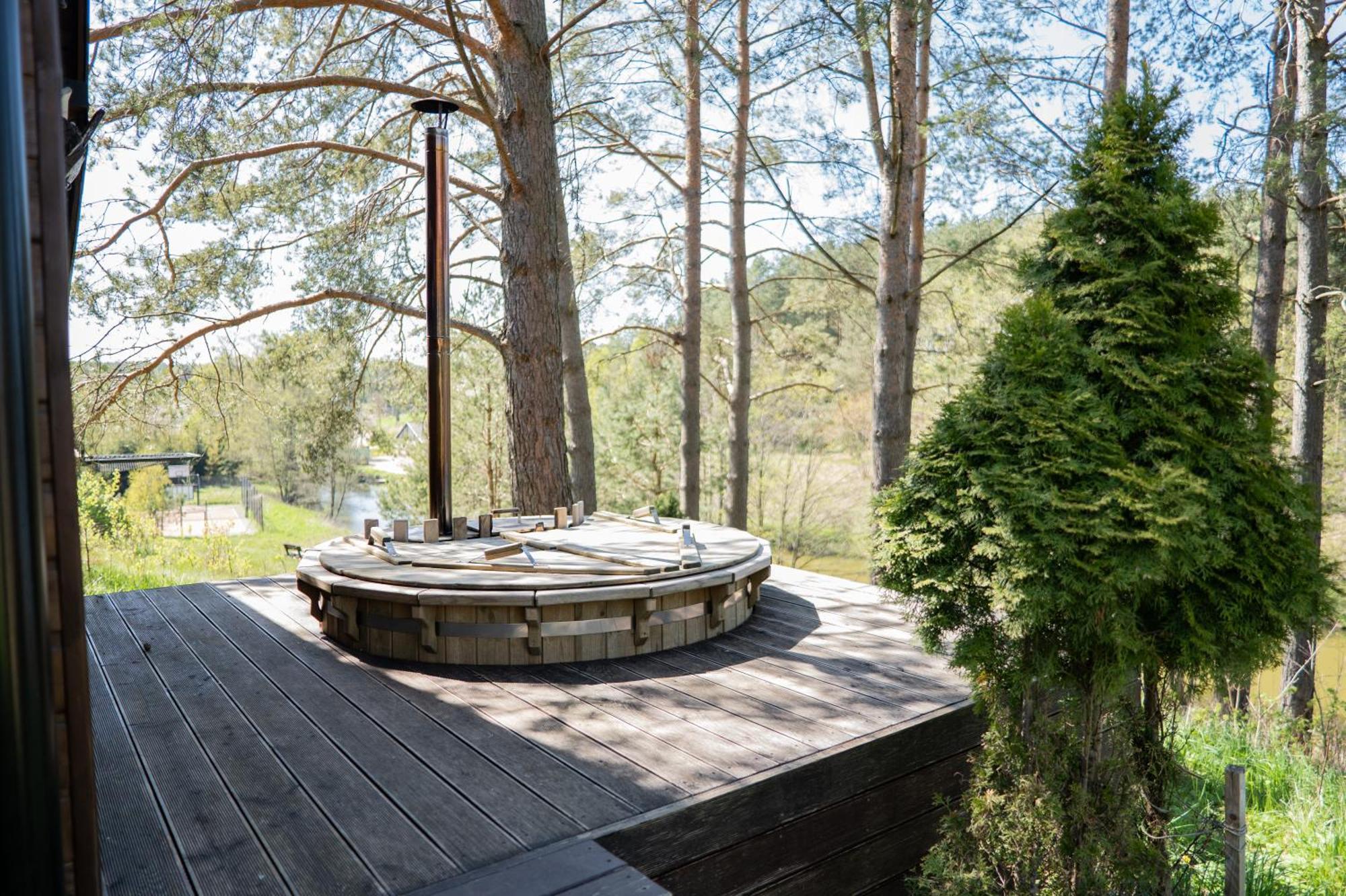 Dom Pod Klonem Na Kaszubach Villa Kościerzyna Eksteriør billede