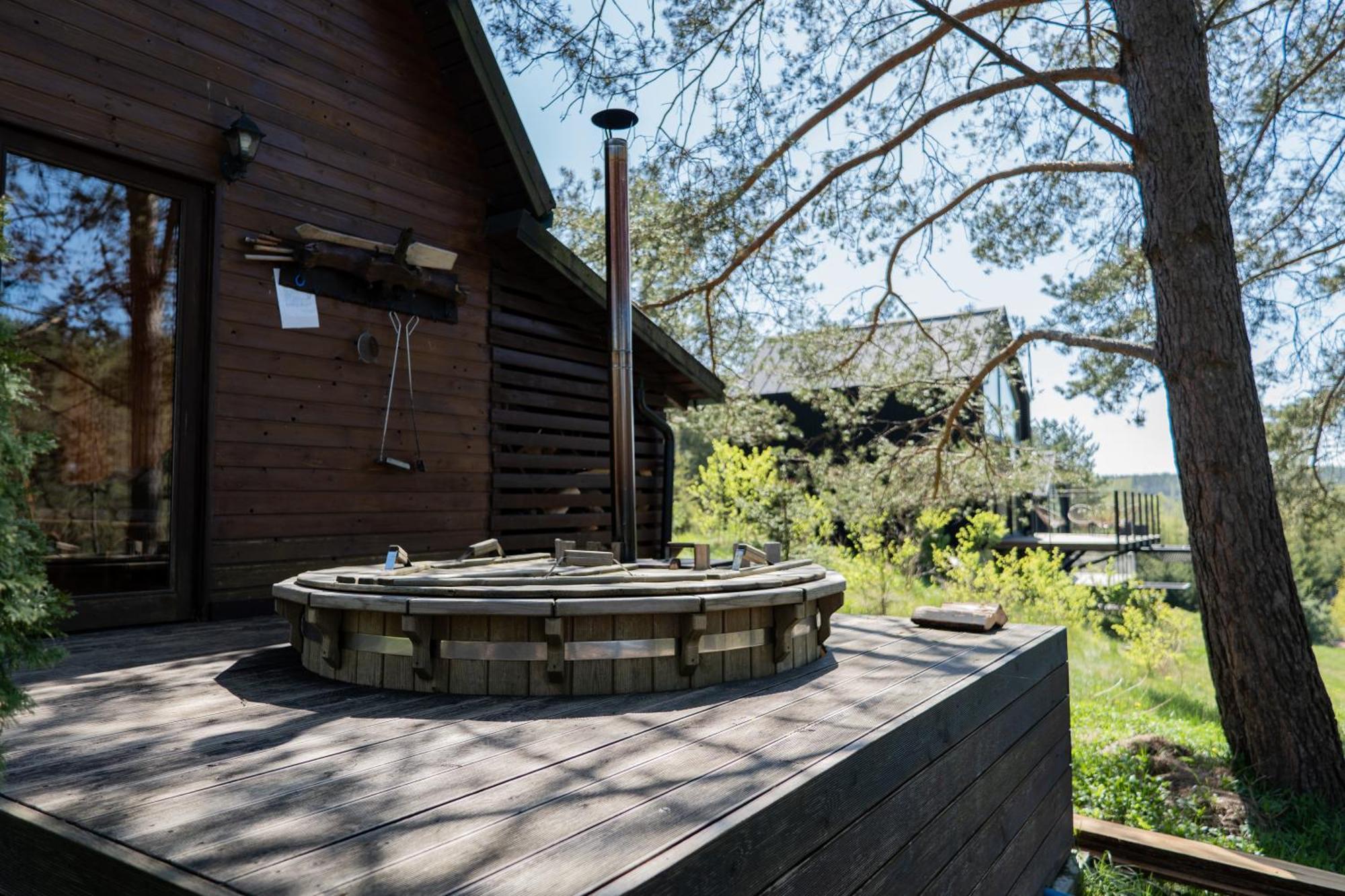 Dom Pod Klonem Na Kaszubach Villa Kościerzyna Eksteriør billede